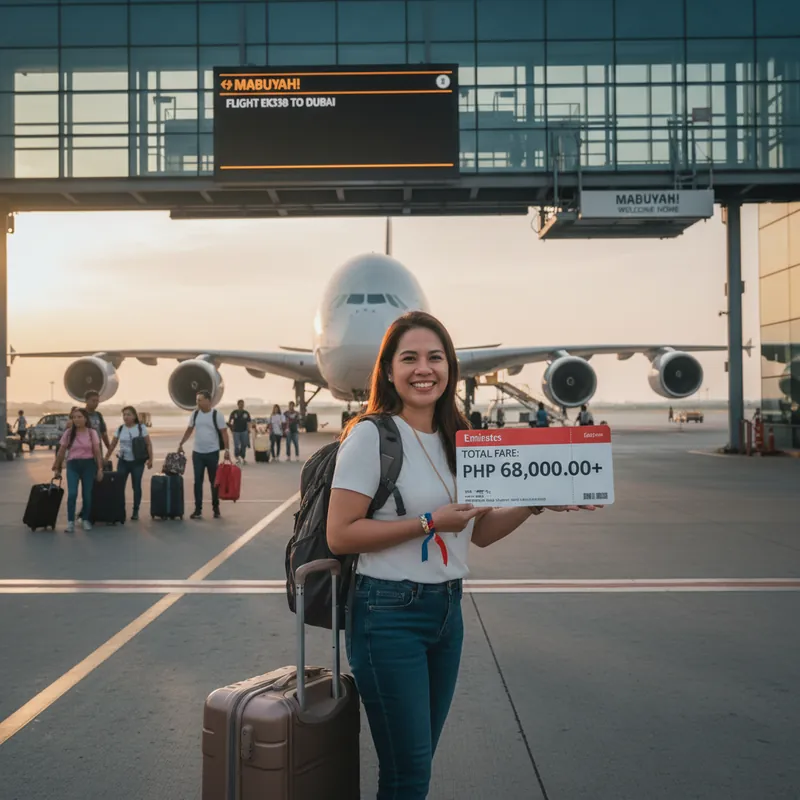 Emirates (EK) — Routes from Philippines, OFW Programs, Baggage