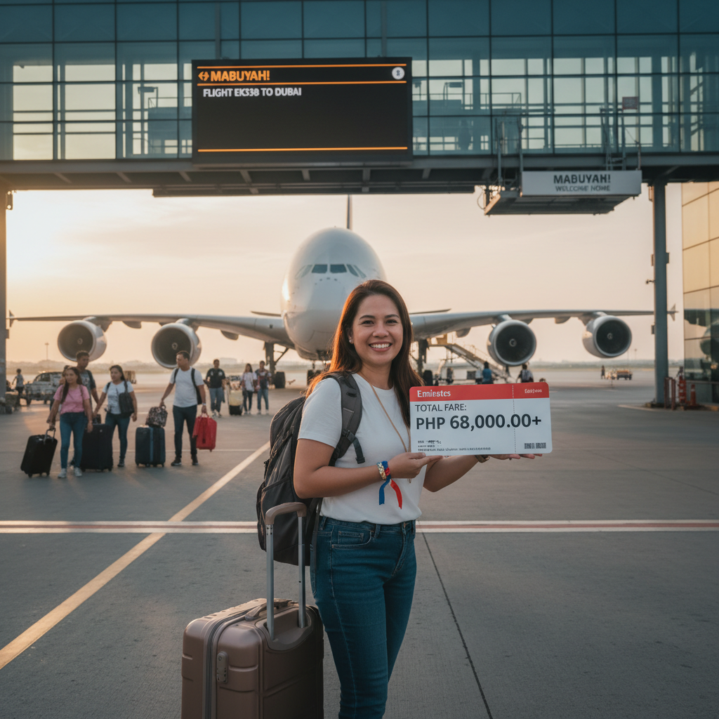 Emirates (EK) — Routes from Philippines, OFW Programs, Baggage | 2026