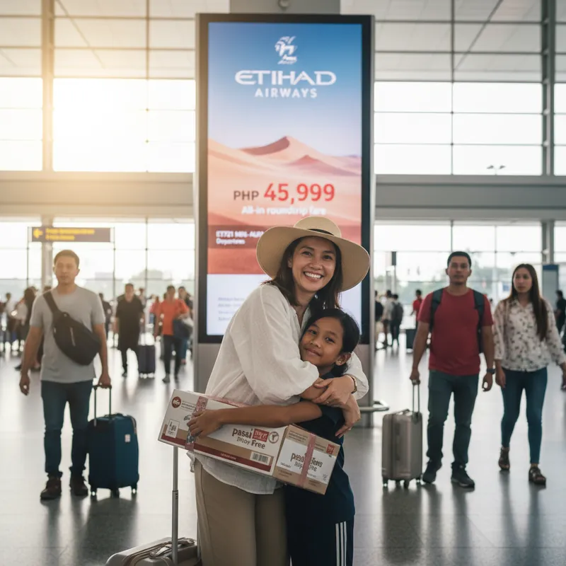 Etihad Airways (EY) — Routes from Philippines, OFW Programs, Baggage
