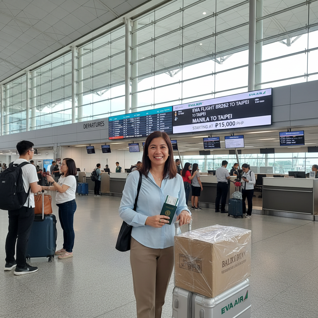 EVA Air (BR) — Routes from Philippines, OFW Programs, Baggage | 2026