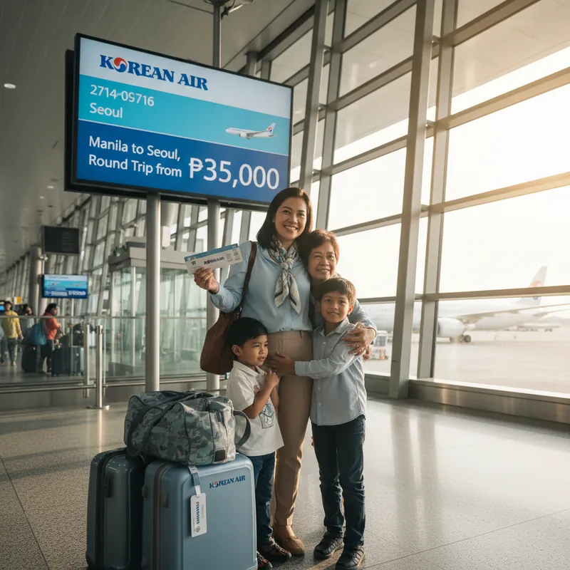 Korean Air (KE) — Routes from Philippines, OFW Programs, Baggage