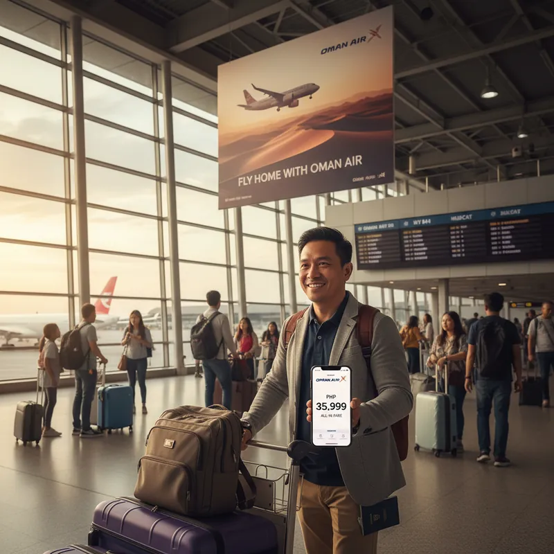 Oman Air (WY) — Routes from Philippines, OFW Programs, Baggage