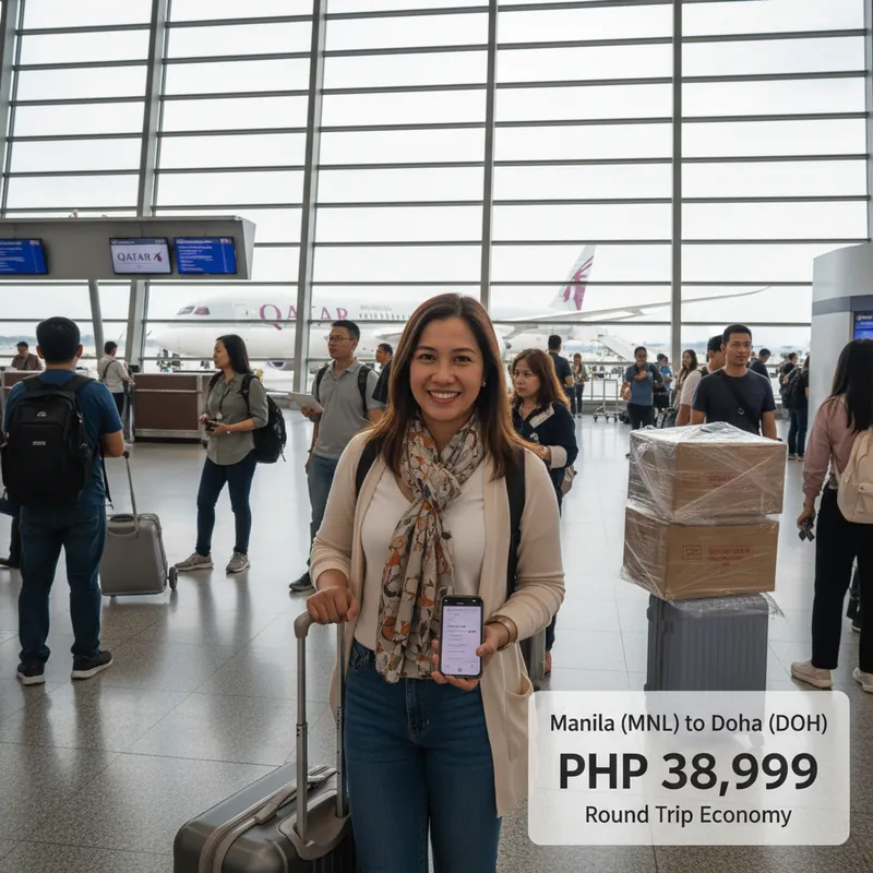 Qatar Airways (QR) — Routes from Philippines, OFW Programs, Baggage
