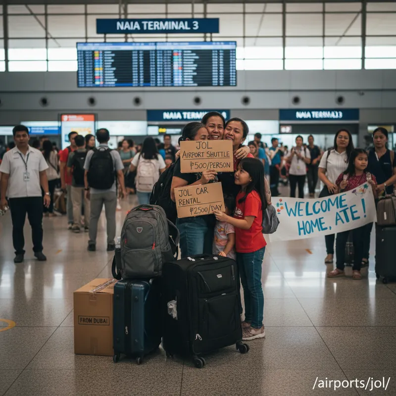Jolo Airport (JOL) — International Flights, OFW Lane, Terminals