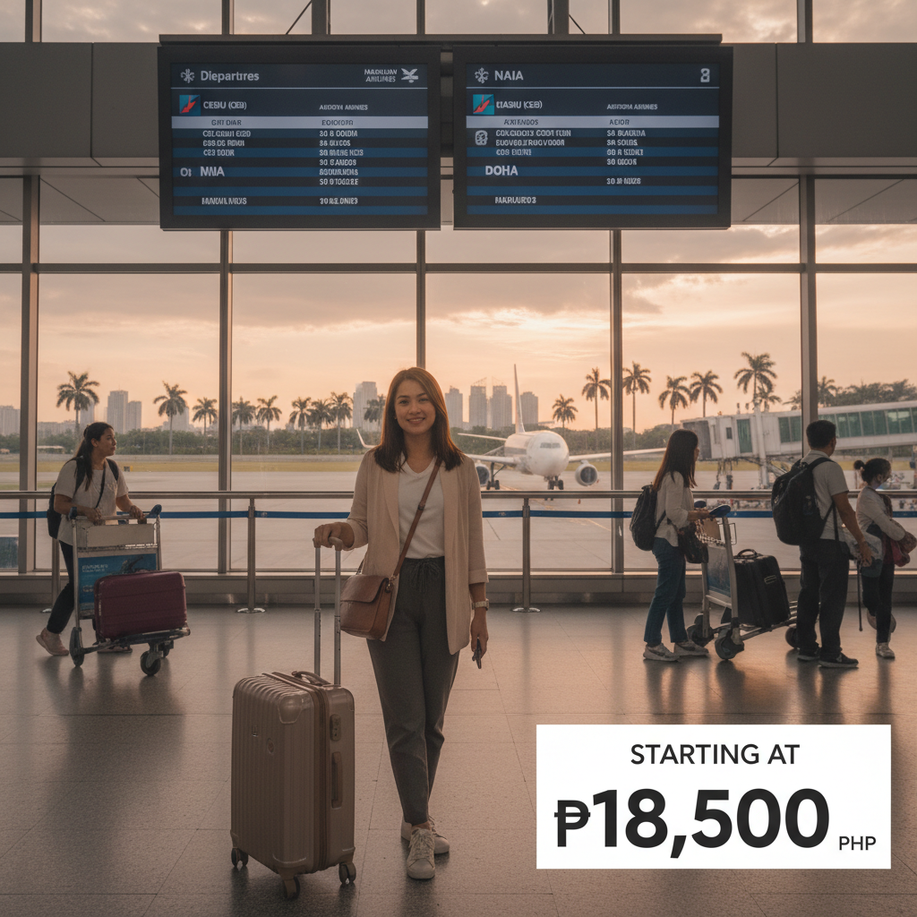 Cebu to Doha Flights — Schedule, Carriers, Fares | 2026
