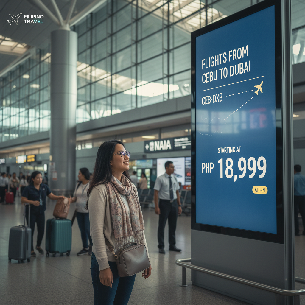 Cebu to Dubai Flights — Schedule, Carriers, Fares | 2026