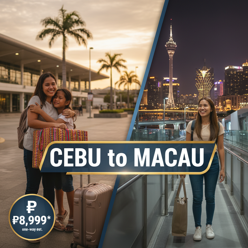 Cebu to Macau Flights — Schedule, Carriers, Best Time | 2026