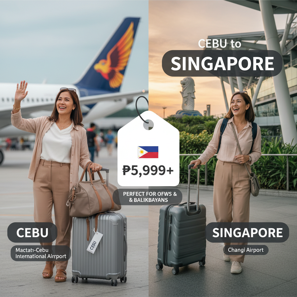 Cebu to Singapore Flights — Schedule, Carriers, Best Time | 2026