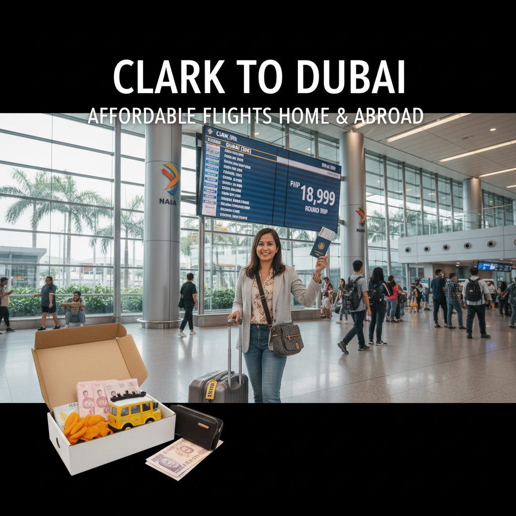 Clark to Dubai Flights — Schedule, Carriers, Fares | 2026