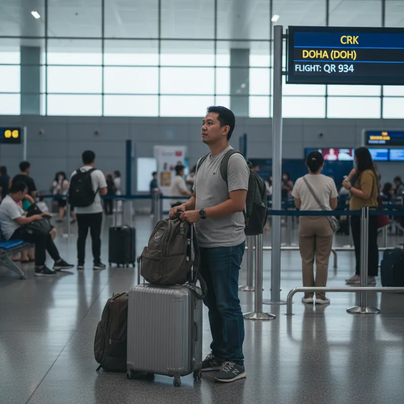 Flights from Clark (CRK) to Doha (DOH) — PHP Fares & Schedules