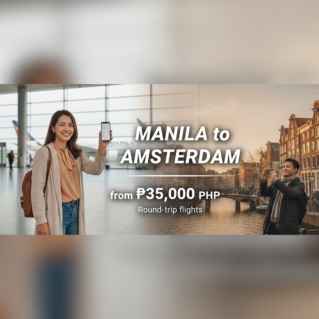 Manila to Amsterdam Flights — Schedule, Carriers, Best Time | 2026