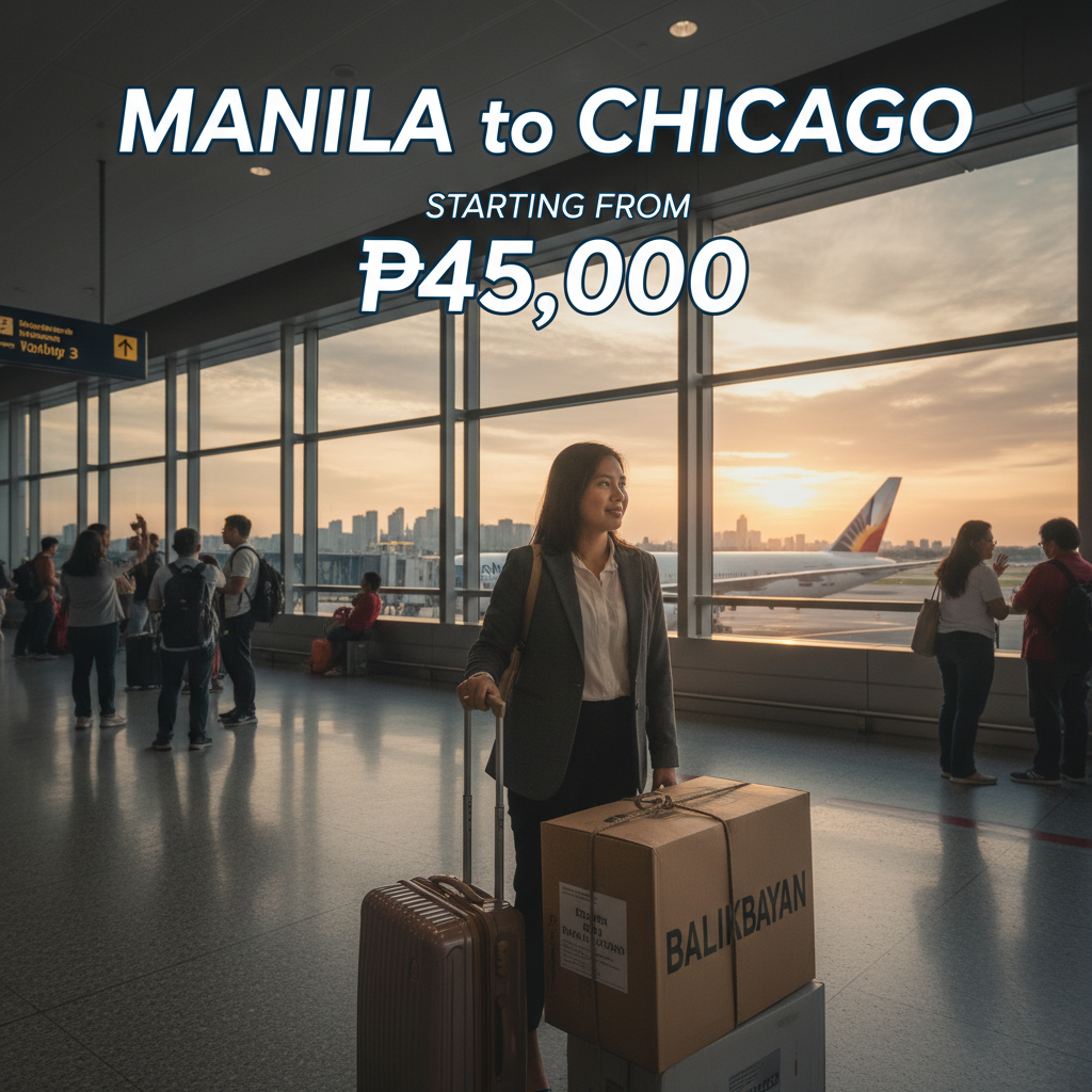 Manila to Chicago Flights — Schedule, Carriers, Best Time | 2026