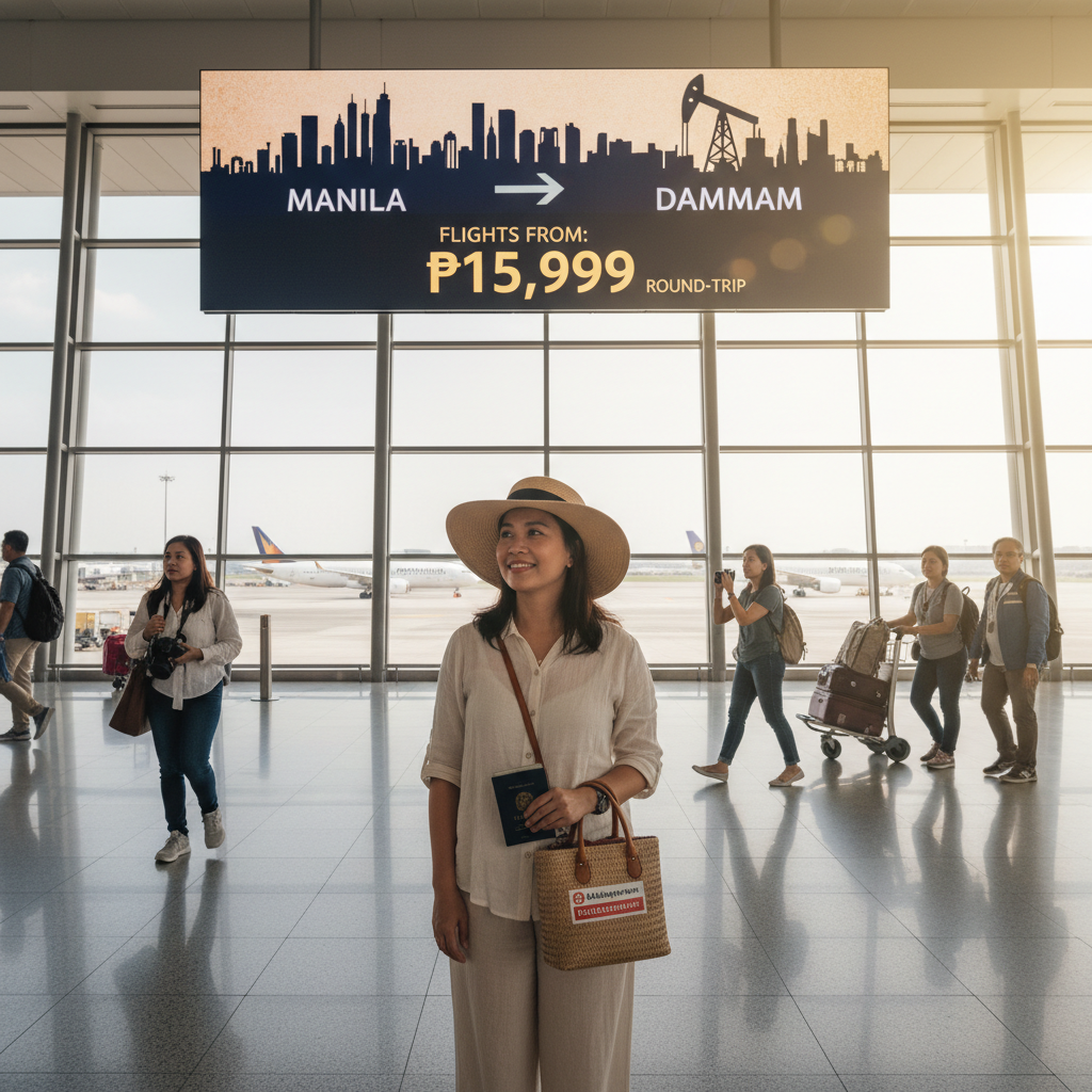 Manila to Dammam Flights — Schedule, Carriers, Best Time | 2026