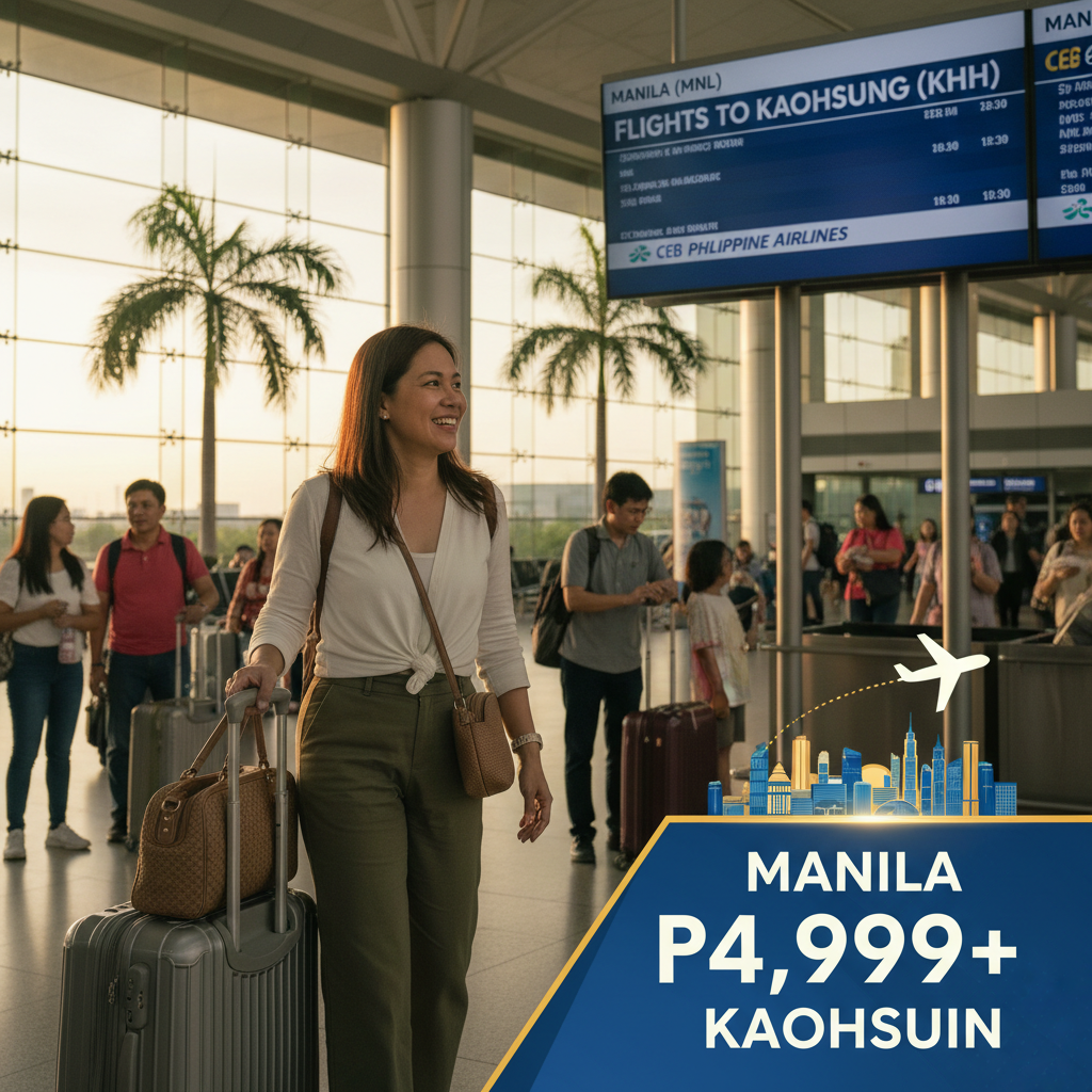 Manila to Kaohsiung Flights — Schedule, Carriers, Best Time | 2026