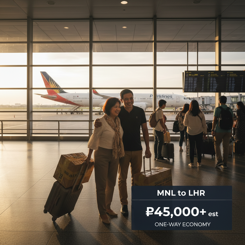 Manila to London Flights — Schedule, Carriers, Best Time | 2026