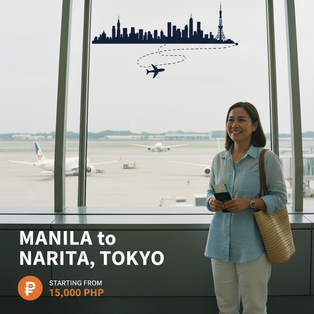 Manila to Narita Tokyo Flights — Schedule, Carriers, Best Time | 2026