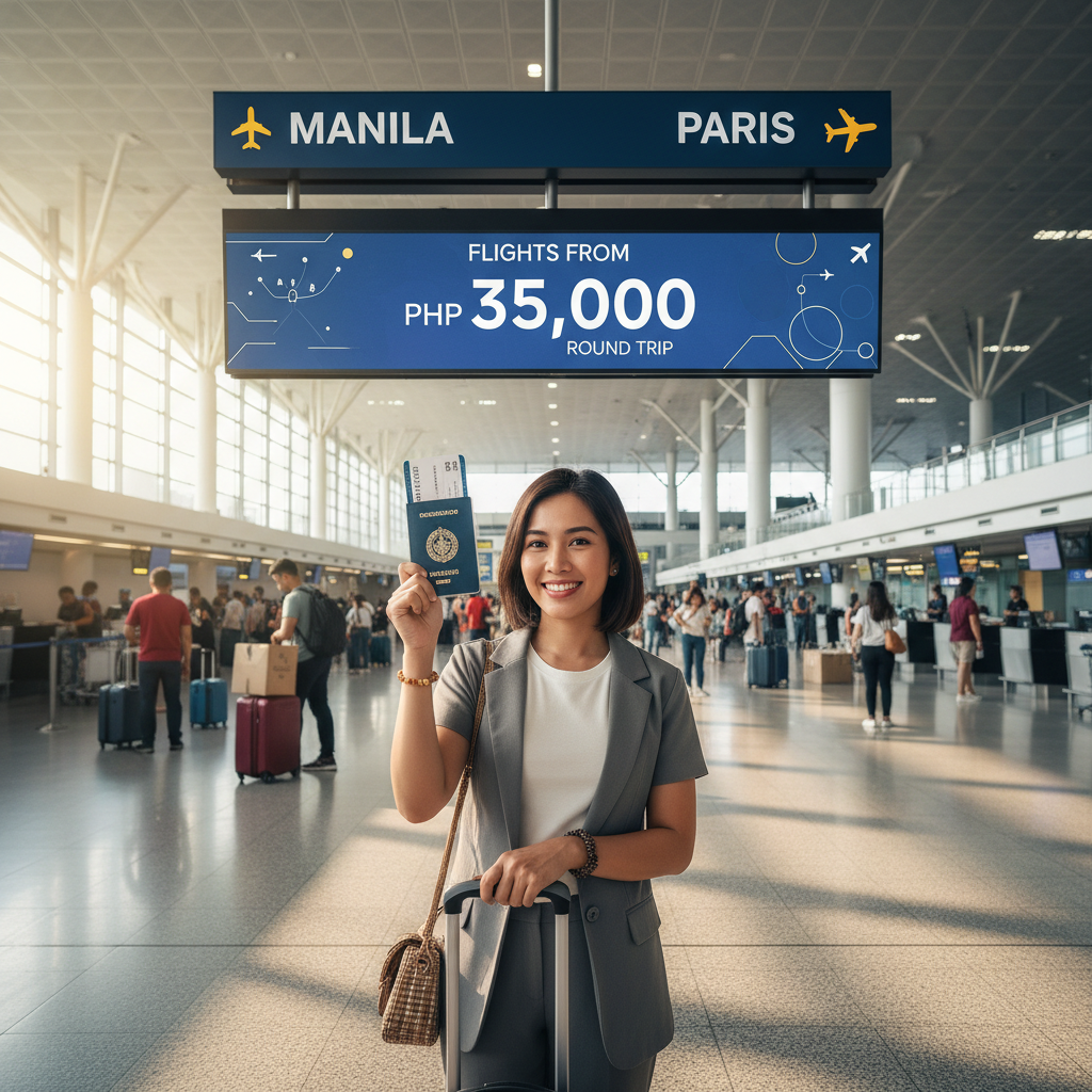 Manila to Paris Flights — Schedule, Carriers, Best Time | 2026