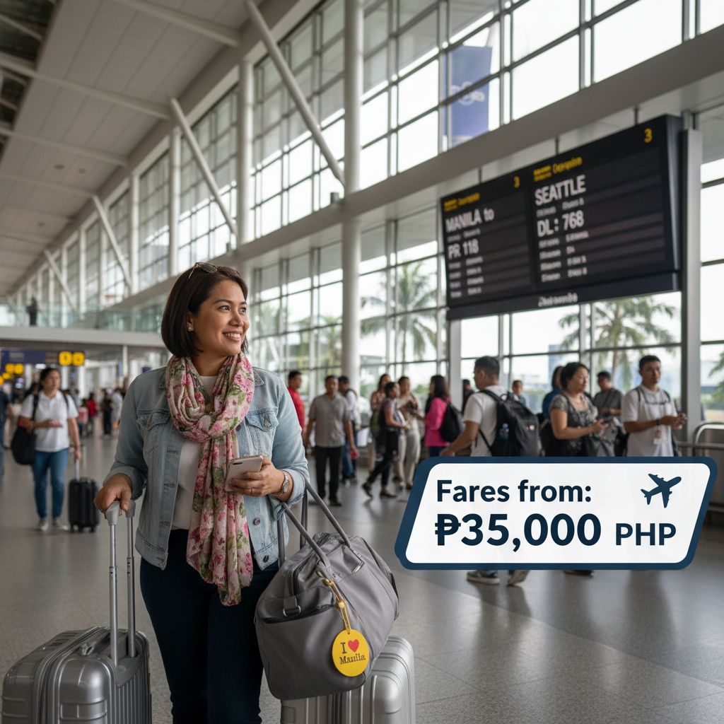 Manila to Seattle Flights — Schedule, Carriers, Best Time | 2026