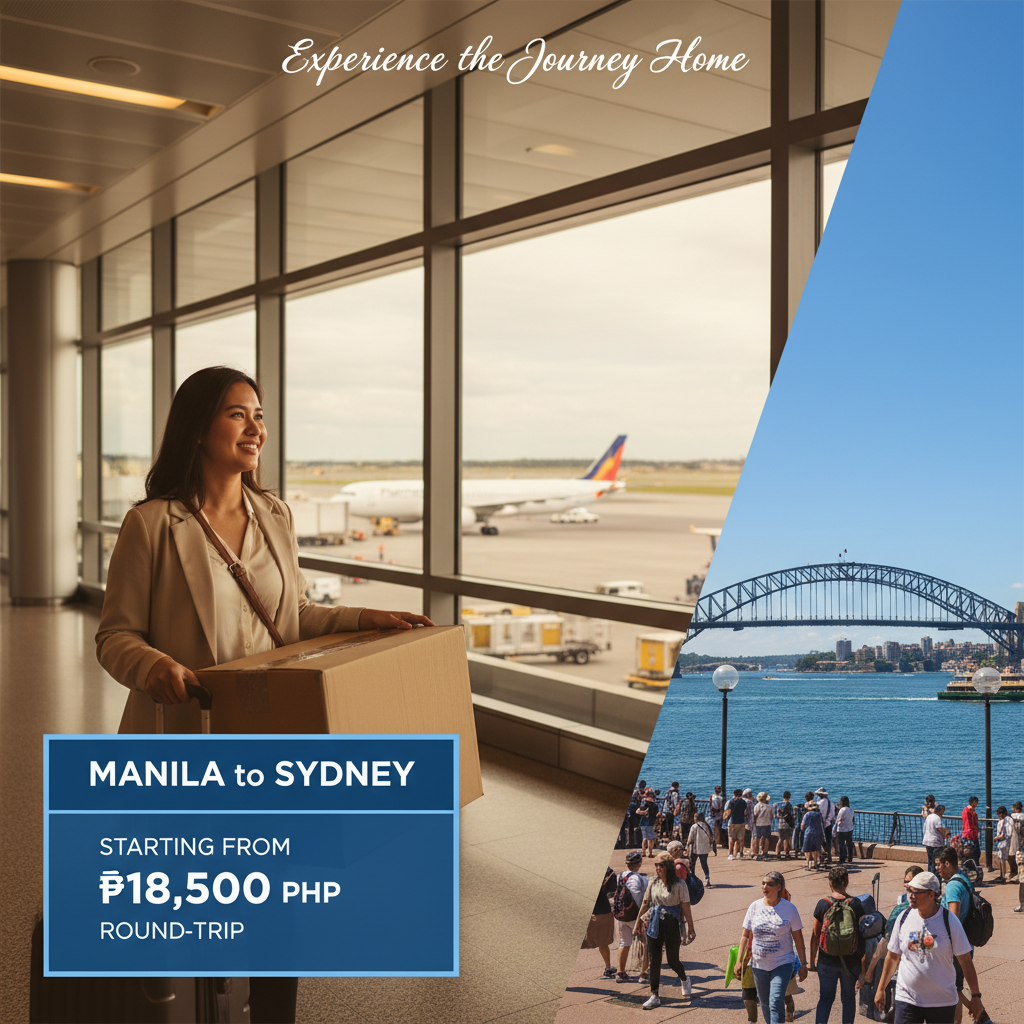 Manila to Sydney Flights — Schedule, Carriers, Best Time | 2026