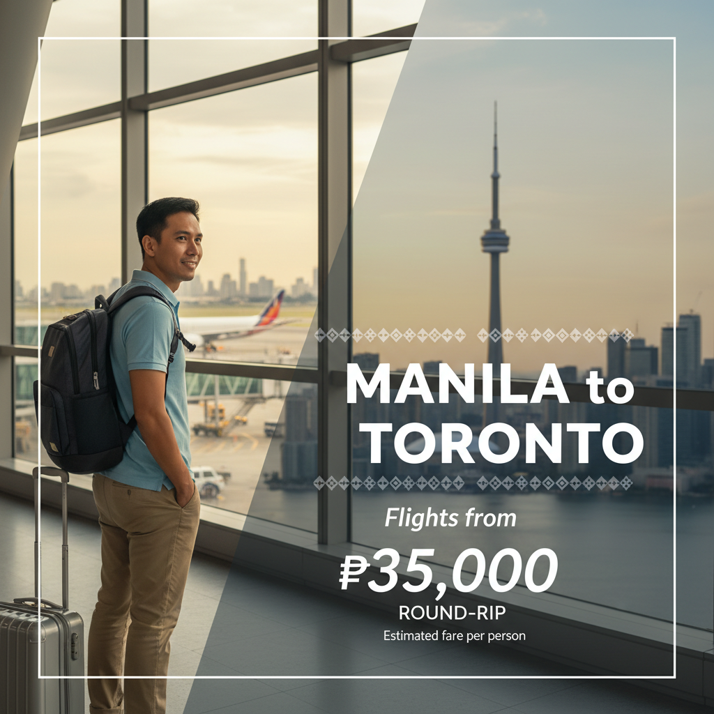Manila to Toronto Flights — Schedule, Carriers, Best Time | 2026