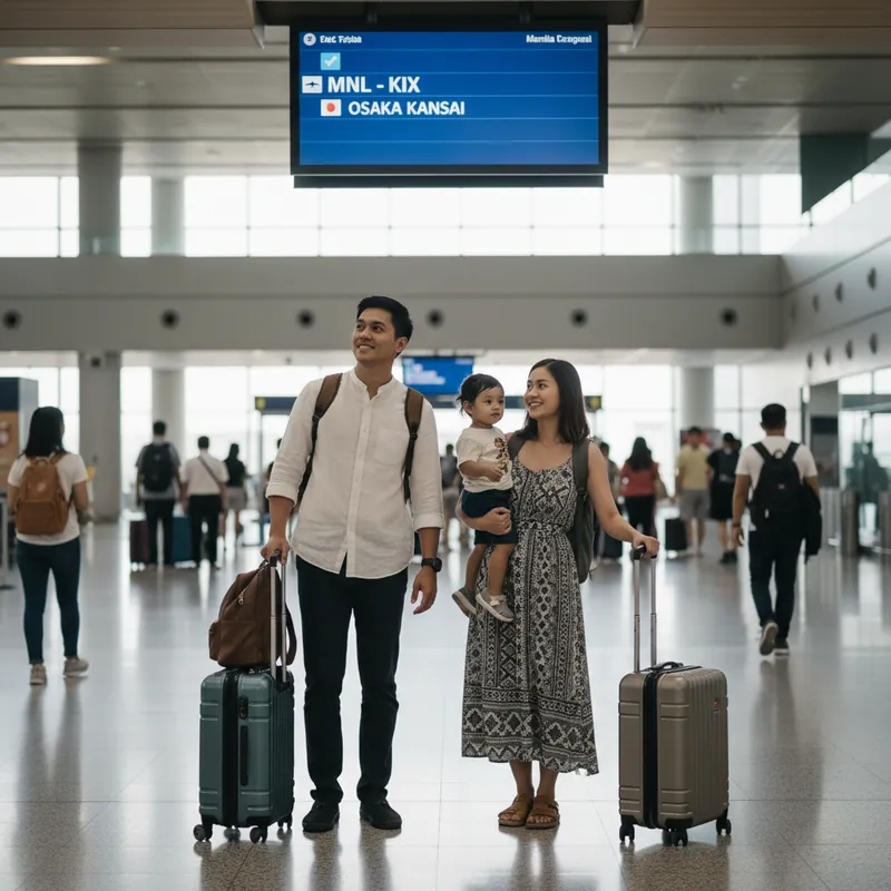 Flights from Manila to Osaka Kansai — Schedule, Carriers, Best Time