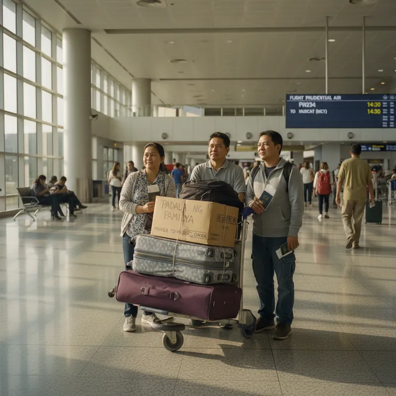 Flights from Manila to Muscat — Schedule, Carriers, Fares