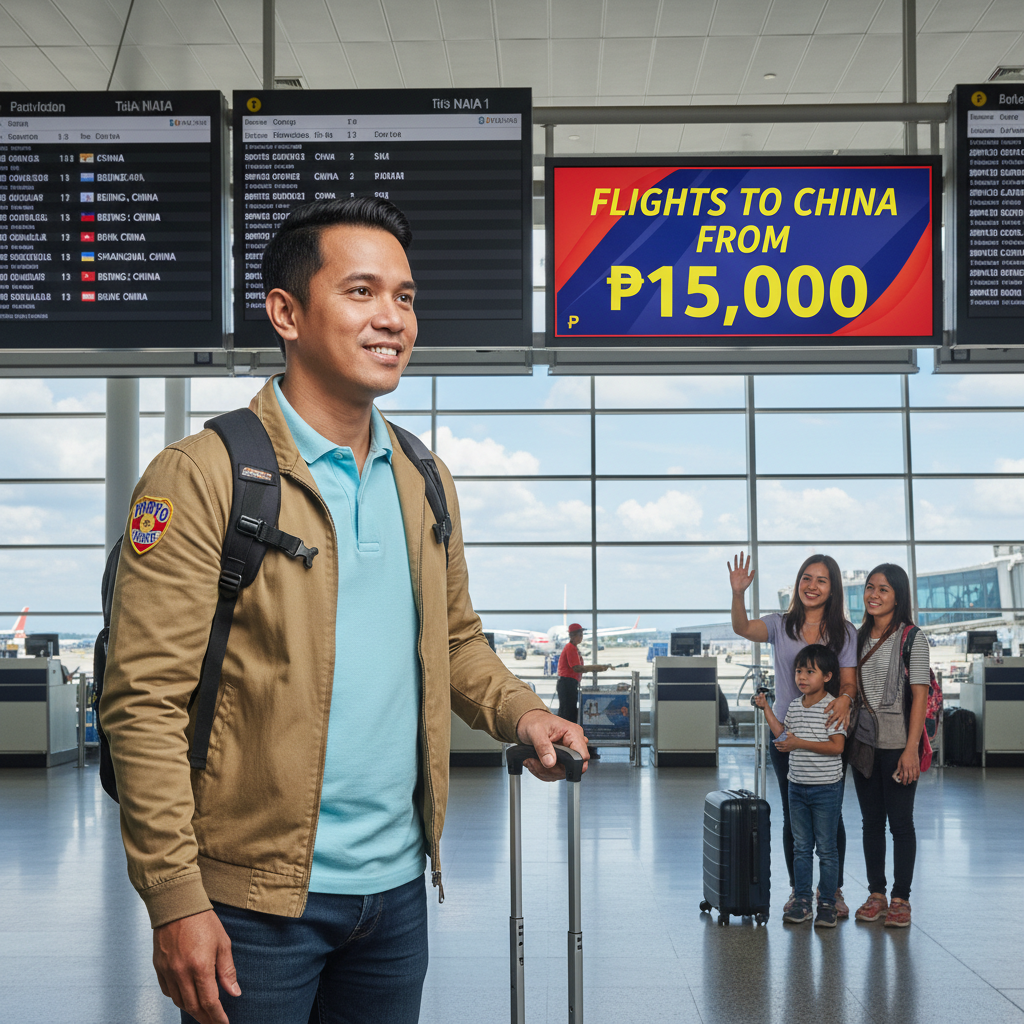 Flights from Philippines to China — Visa, Best Time, Routes | 2026
