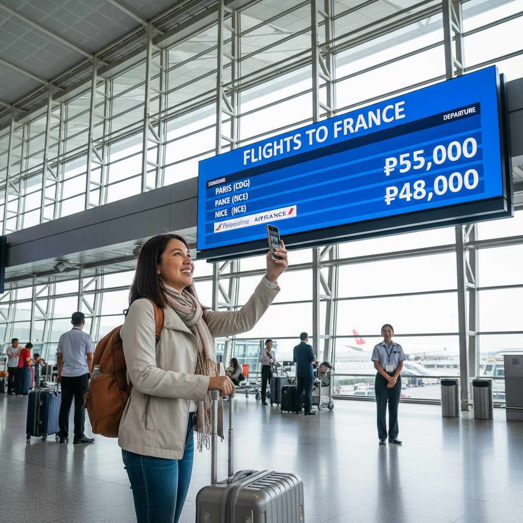 Flights from Philippines to France — Visa, Best Time, Routes | 2026