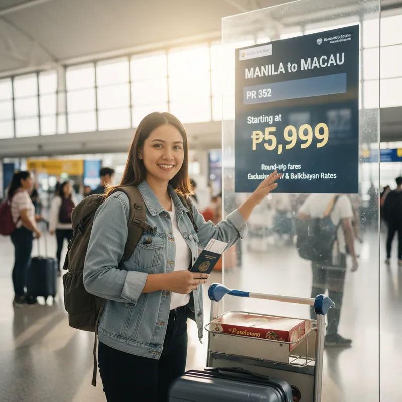 Flights from Philippines to Macau — Visa, Best Time, Routes