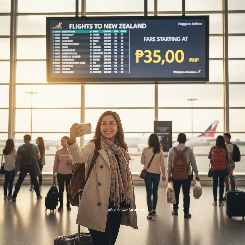 Flights from Philippines to New Zealand — Visa, Best Time, Routes | 2026