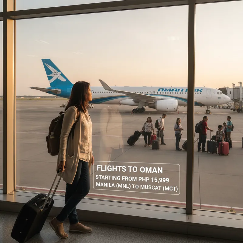 Flights from Philippines to Oman — Visa, Best Time, Routes