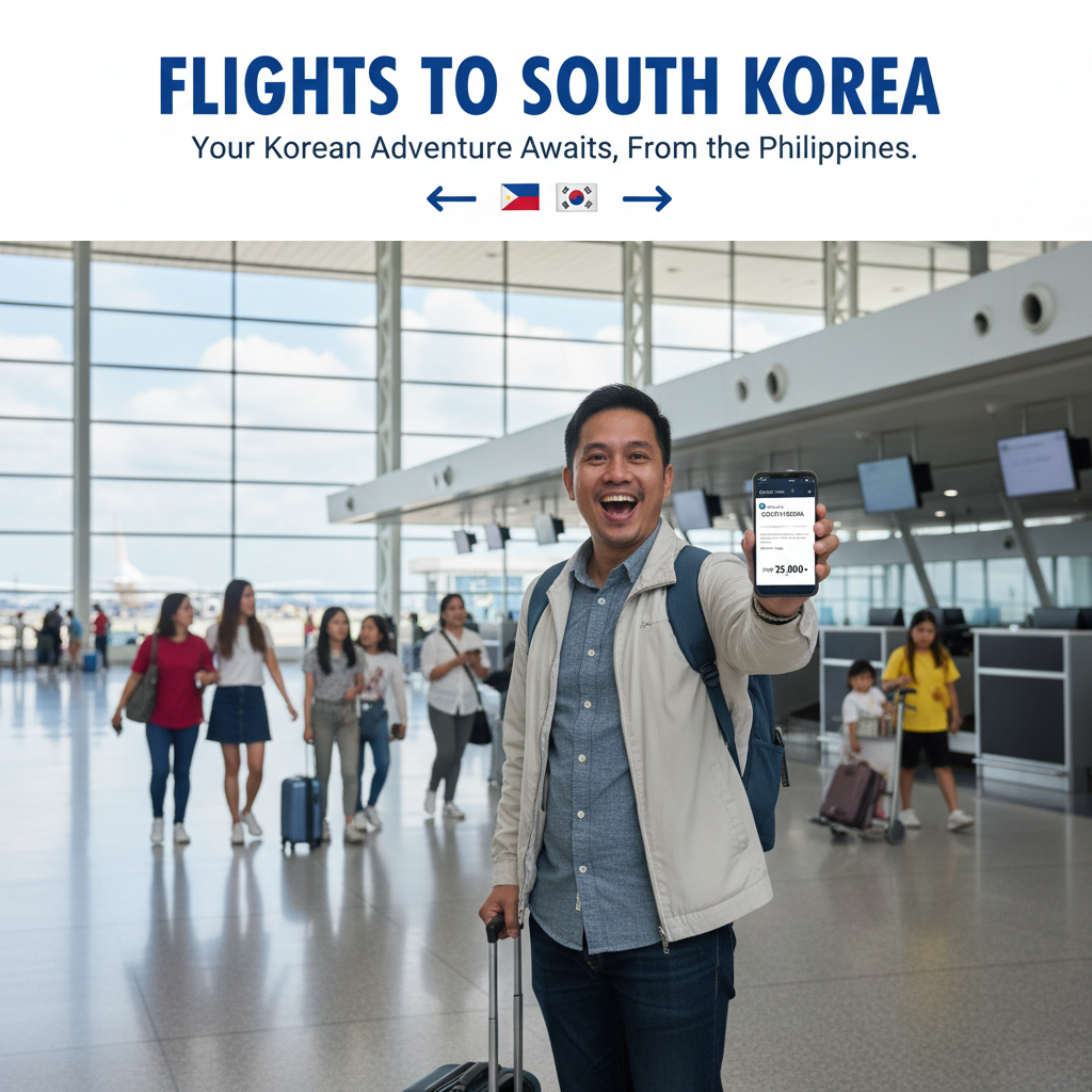 Flights from Philippines to South Korea — Visa, Best Time, Routes | 2026