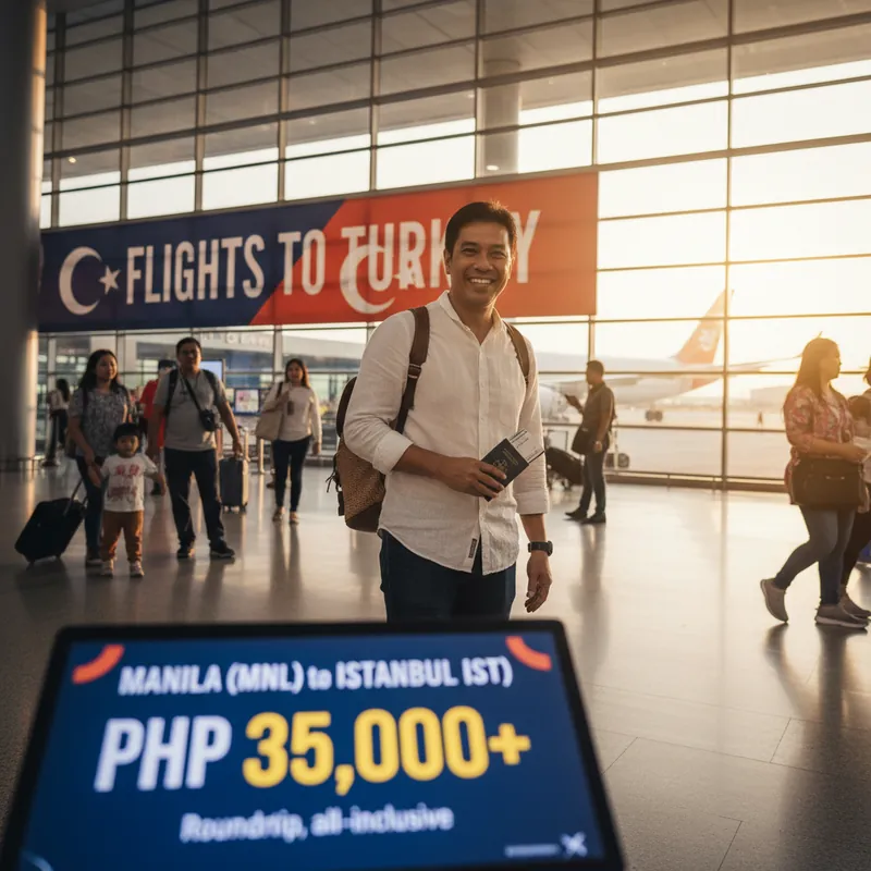 Flights from Philippines to Turkey — Visa, Best Time, Routes