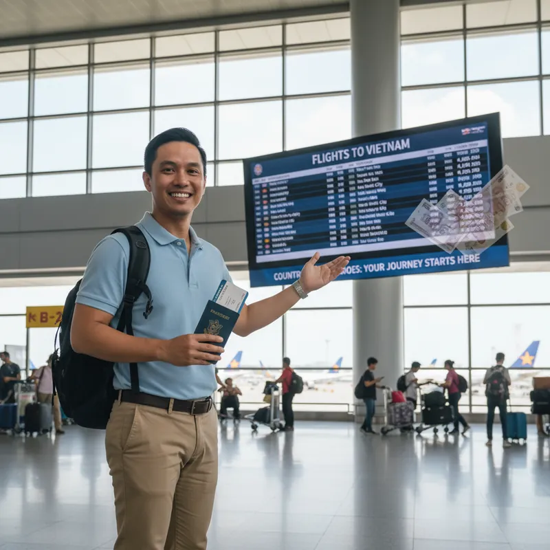 Flights from Philippines to Vietnam — Visa, Best Time, Routes