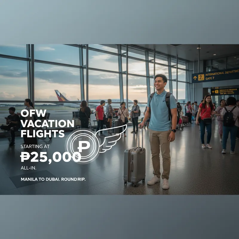 OFW Vacation Flight Cycle 2026: Eid, Hajj, Pasko